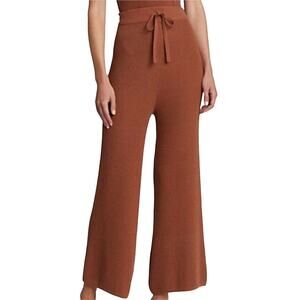A.L.C. Terry Knit Martell Wide Leg High Rise Pants Women's Size XL